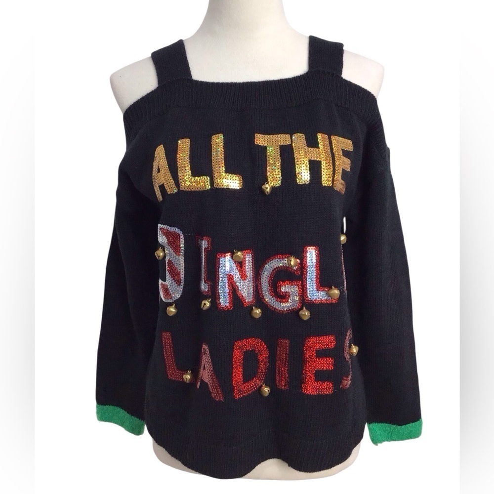Christmas Sweater All The Jingle Ladies Women’s Size Small NWT